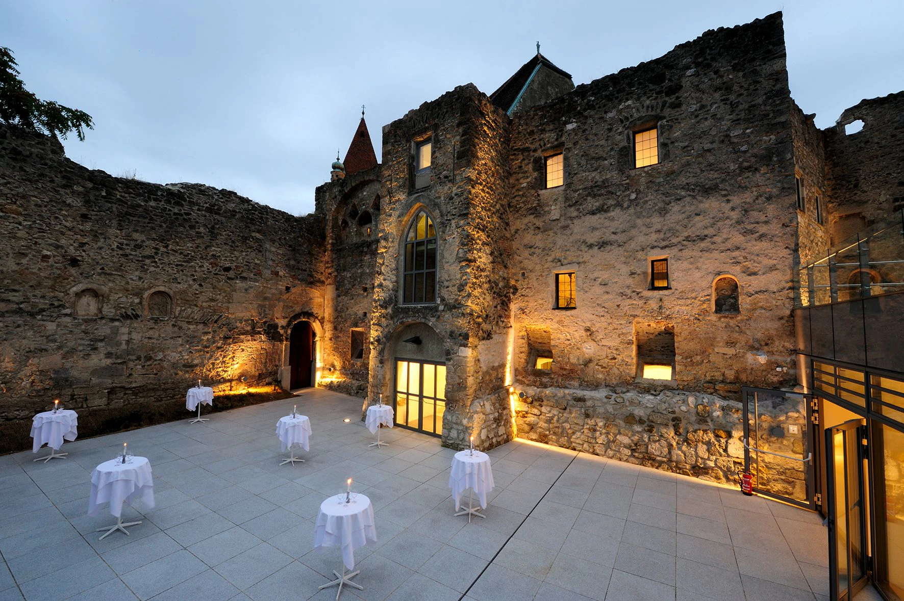 Austragungsort der Sommerspiele - Burg Perchtoldsdorf