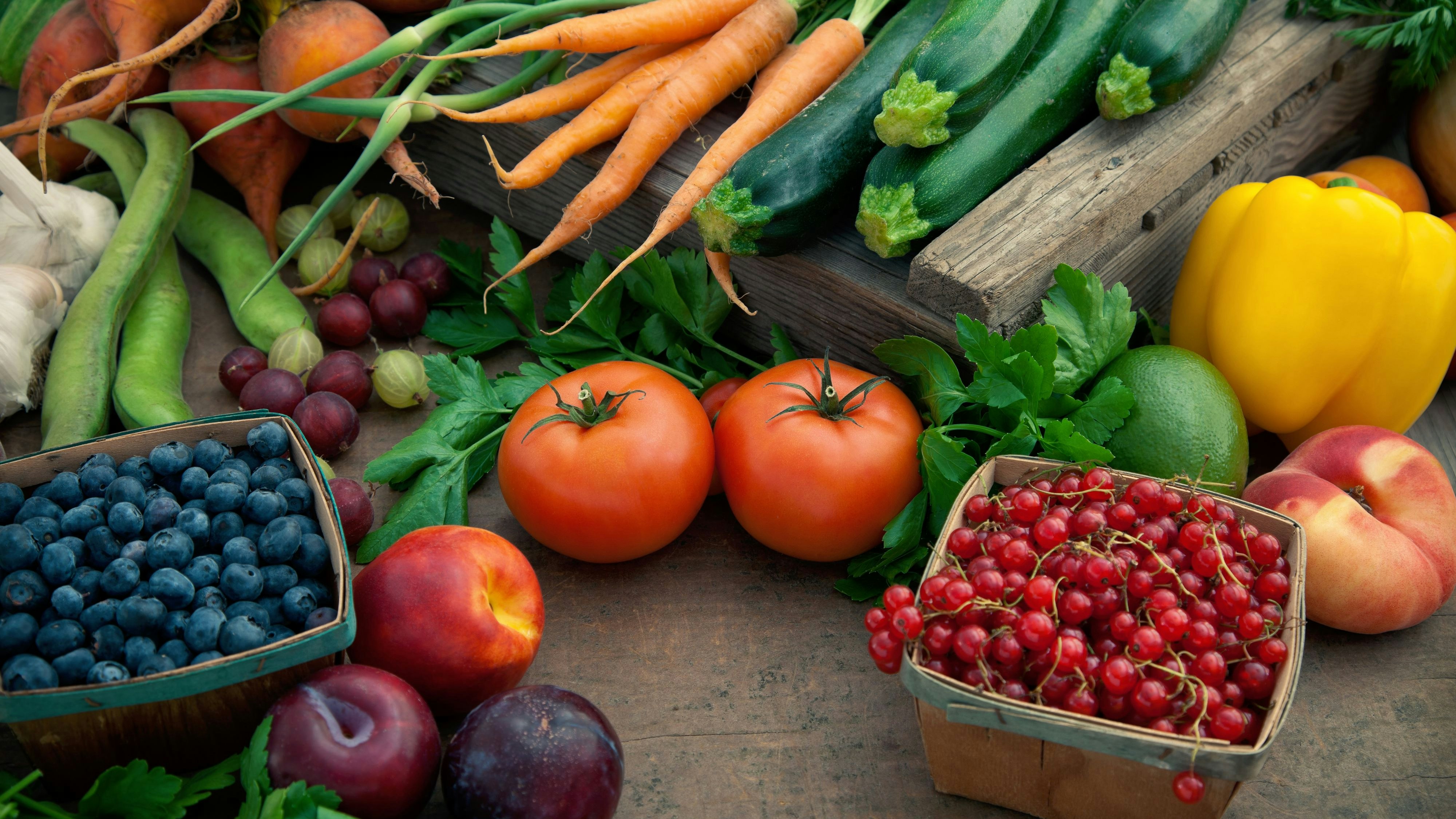 Obst und Gemüse sind bei Müdigkeit deine Freunde. 