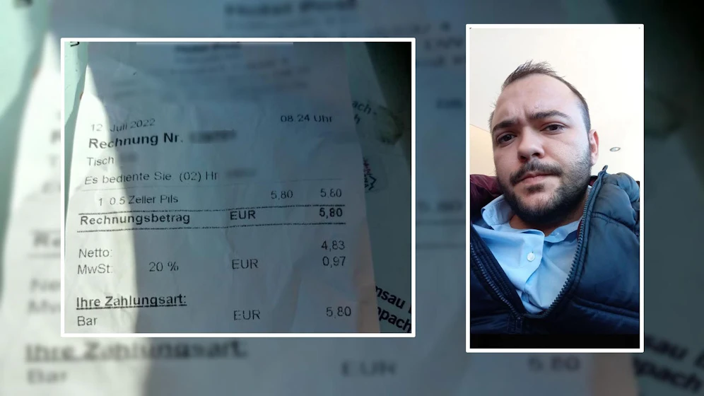 Dass ein Bier fast sechs Euro kostet, überraschte den Tiroler gewaltig.