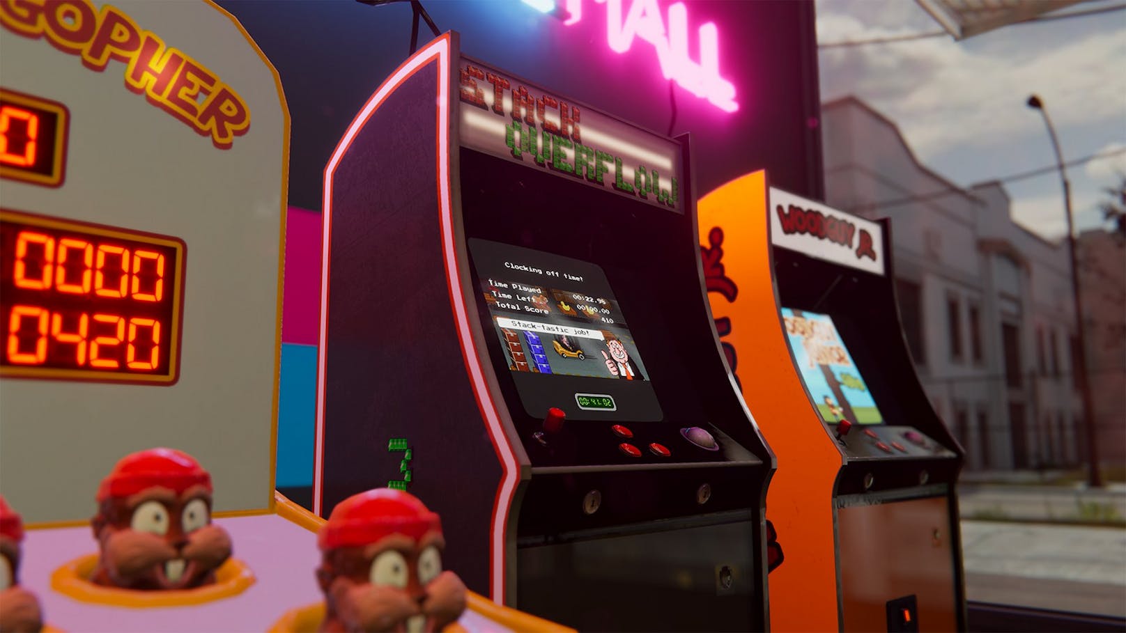 Du wolltest schon immer eine eigene Spielhalle besitzen? "Arcade Paradise" macht das zumindest virtuell möglich.