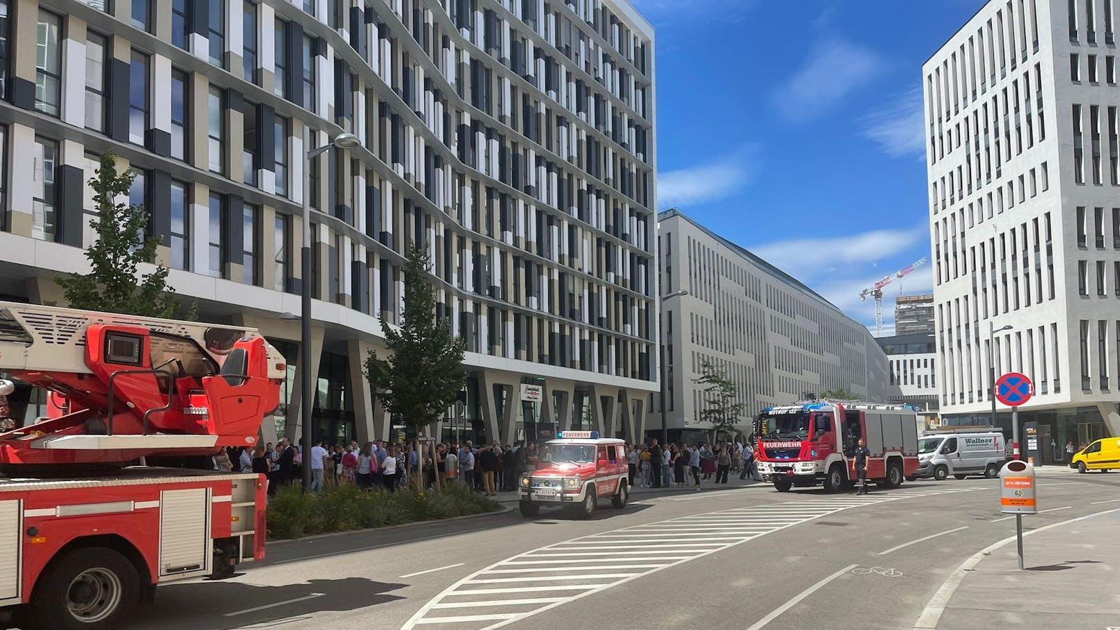 Der Einsatz in Wien-Leopoldstadt dauerte laut Berufsfeuerwehr nur 20 Minuten. 