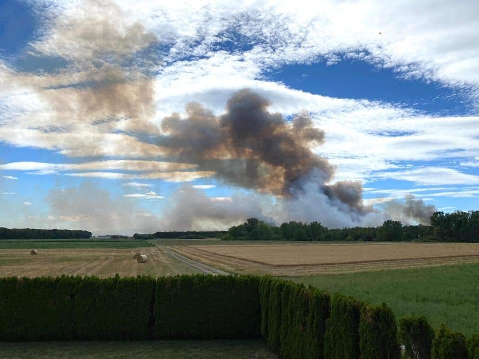 Brand in Großmittel