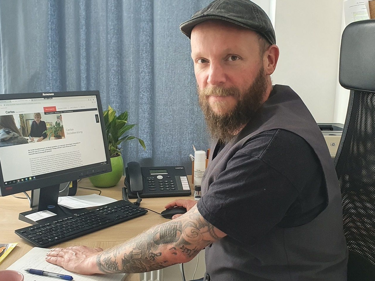 Caritas-Sozialberater Michael Felder