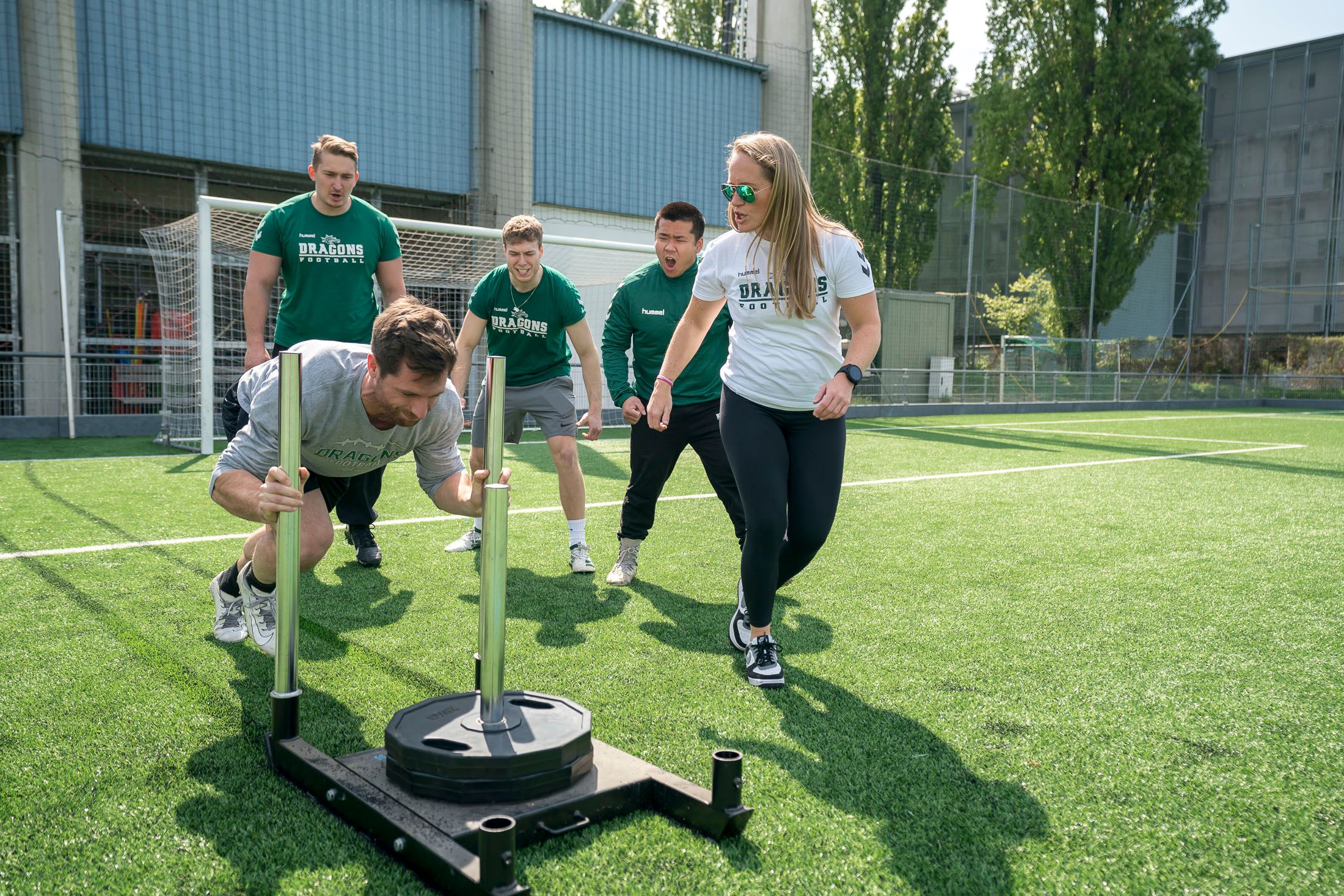 Katharina Steppan ist die "Macherin" bei den Danube Dragons