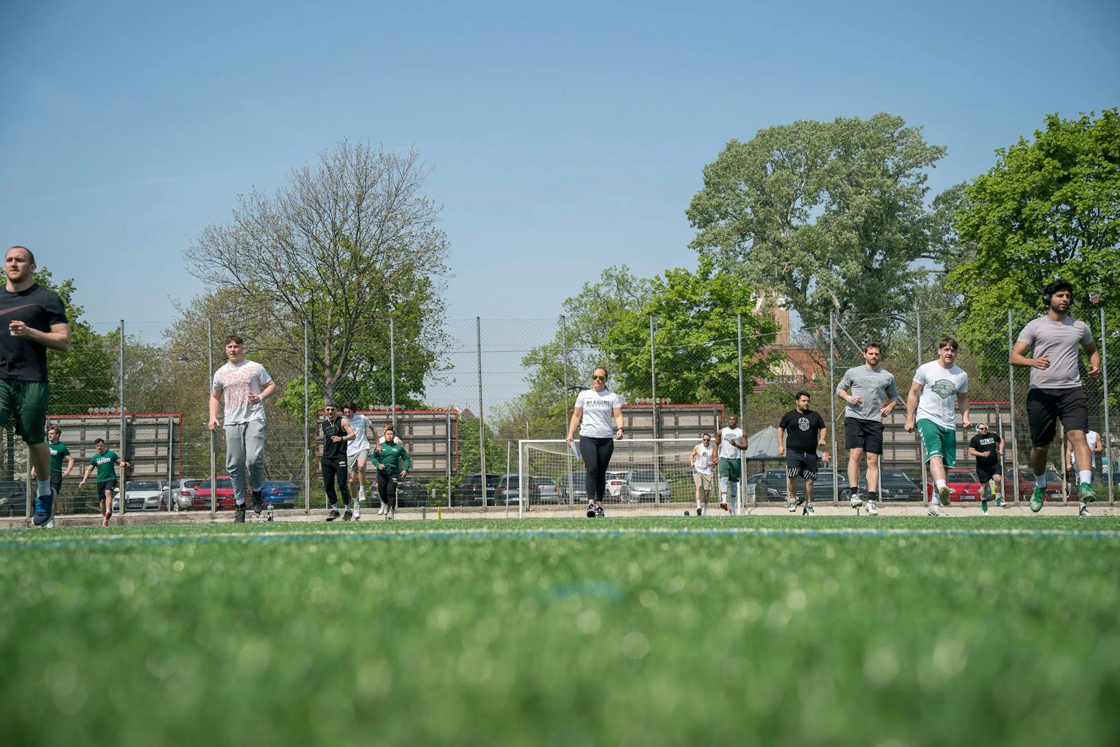 Katharina Steppan macht die Danube Dragons fit