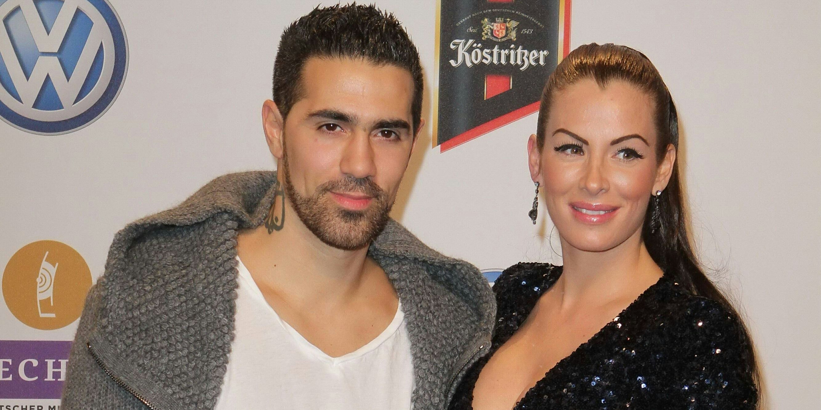 Rapper Bushido mit Ehefrau Anna-Maria