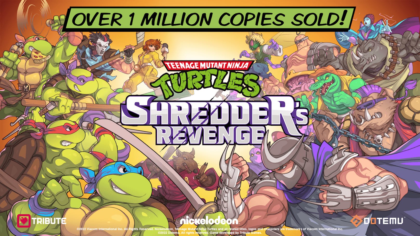 Teenage Mutant Ninja Turtles: Shredder’s Revenge - Über eine Million verkaufte Exemplare nach nur einer Woche.