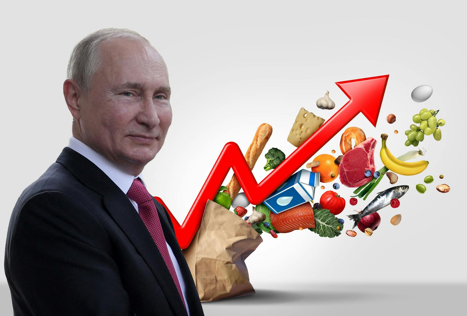 Putins Krieg gegen die Ukraine treibt die Preise weiter in die Höhe.