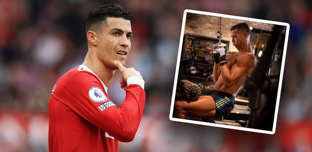 Gibt Cristiano Ronaldo hier einen Hinweis auf einen Verbleib in Manchester? 