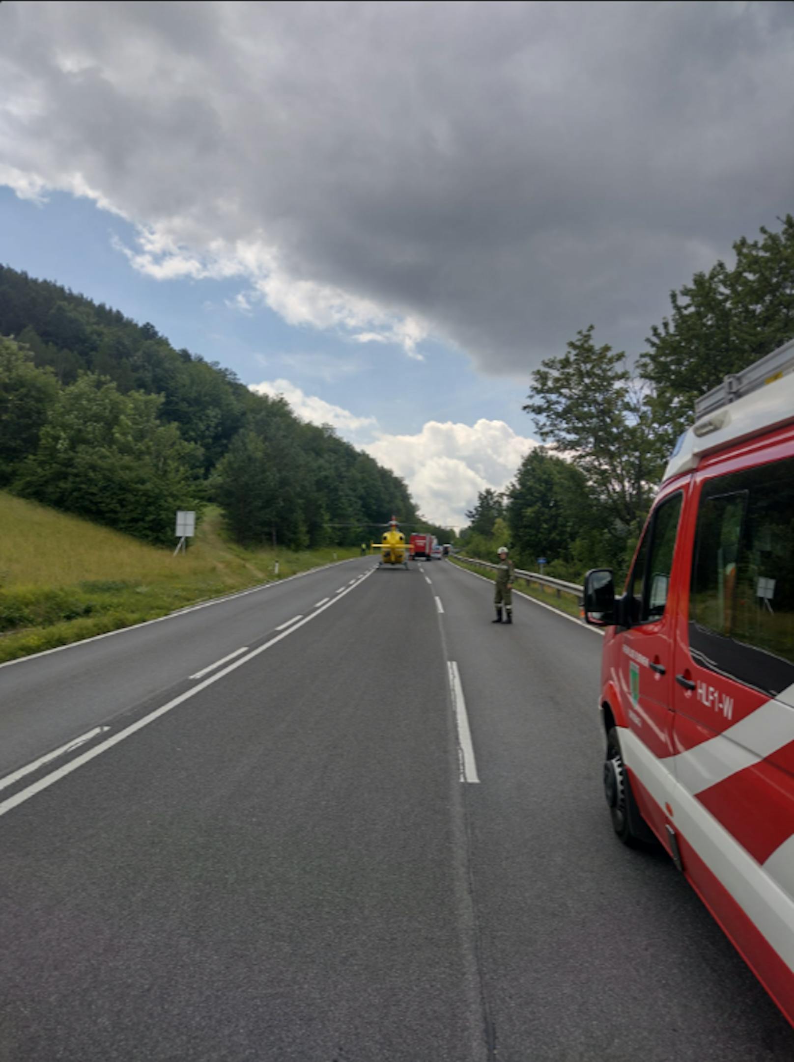 Der 27-jährige Motorradfahrer...