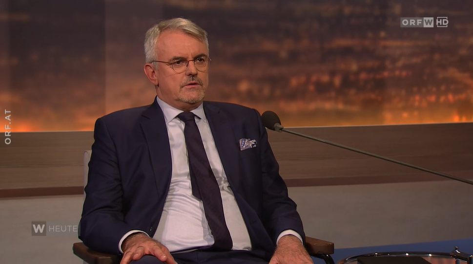 Anwalt Michael Poduschka war auch im ORF bereits zu Gast.