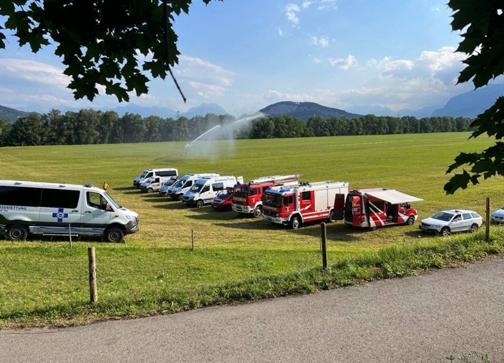 Trotz eines Großaufgebotes an Einsatzkräften konnte für den 75-Jährigen nichts mehr getan werden. 