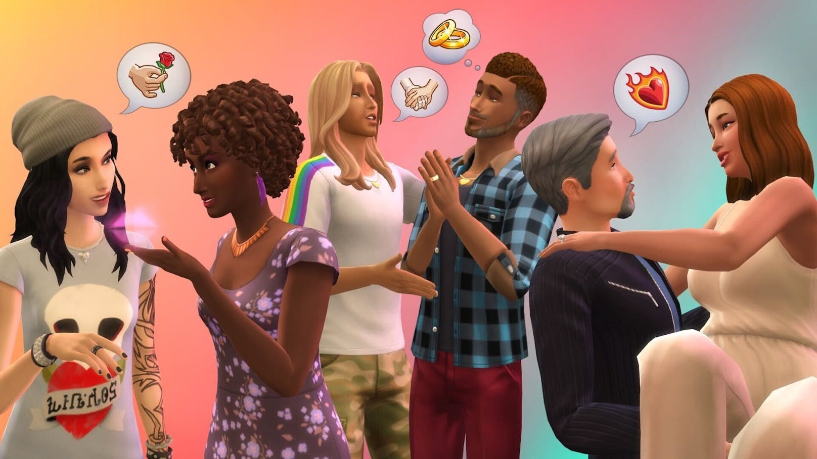 "Die Sims 4" kündigt neues Feature "Sexuelle Neigung" an.