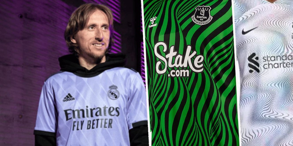 Die hässlichsten neuen Fußball-Trikots. Diese Designs spalten die Fans der Top-Klubs.