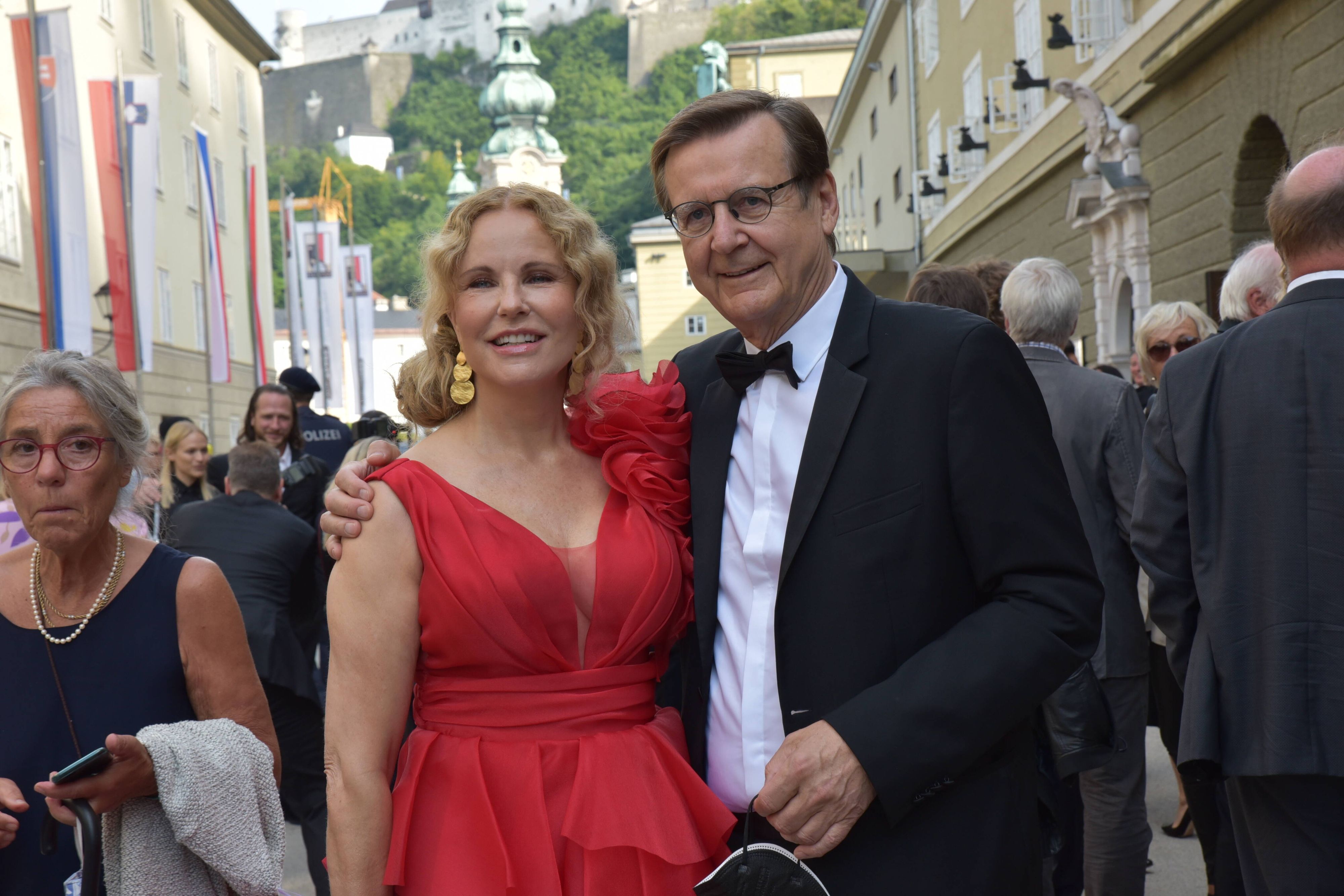 Katja Burkard und ihr Lebensgefährte Hans Mahr sind seit 24 Jahren ein Paar.