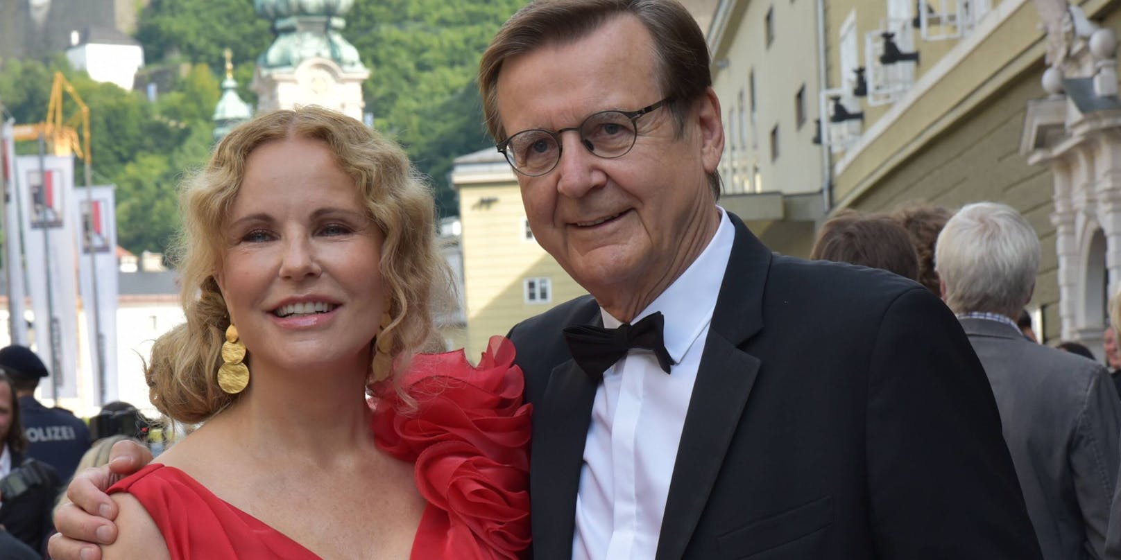 Katja Burkard und ihr Lebensgefährte Hans Mahr sind seit 24 Jahren ein Paar.