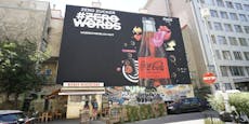Werbung als "wurst case" für Würstelstand in Wien