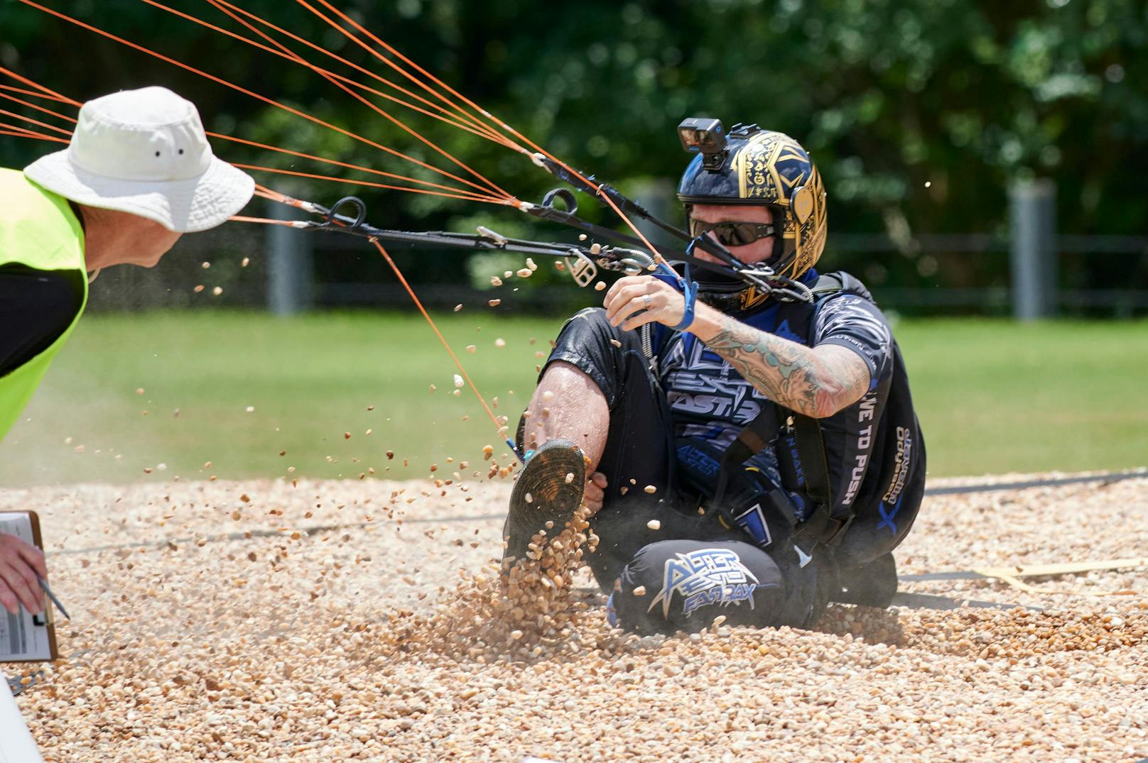 Canopy Piloting ist Teil der World Games 2022 in Birmingham, Alabama, USA.