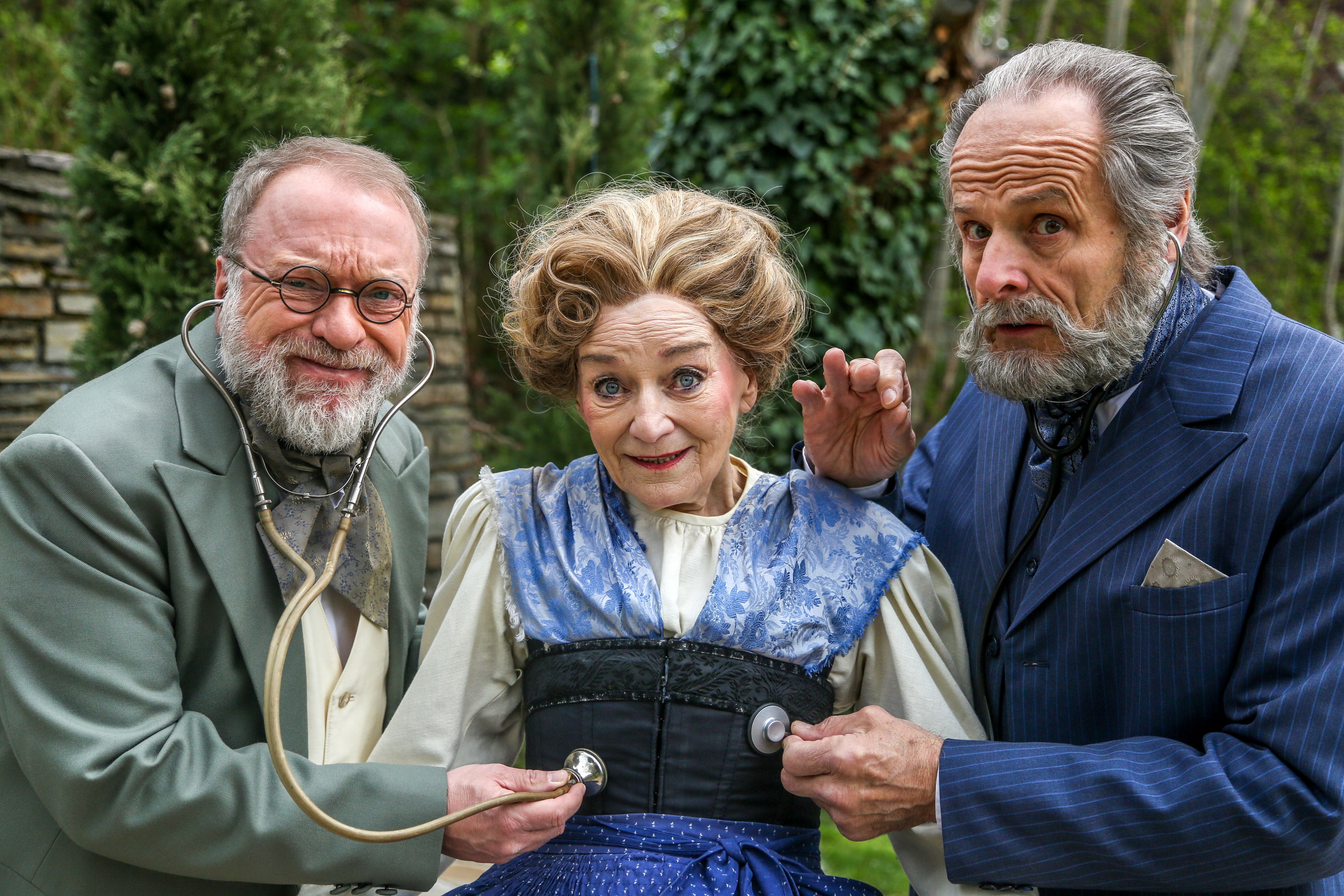 Göttin in Weiß: Reinhard Nowak, Ulli Fessl, Stephan Paryla-Raky