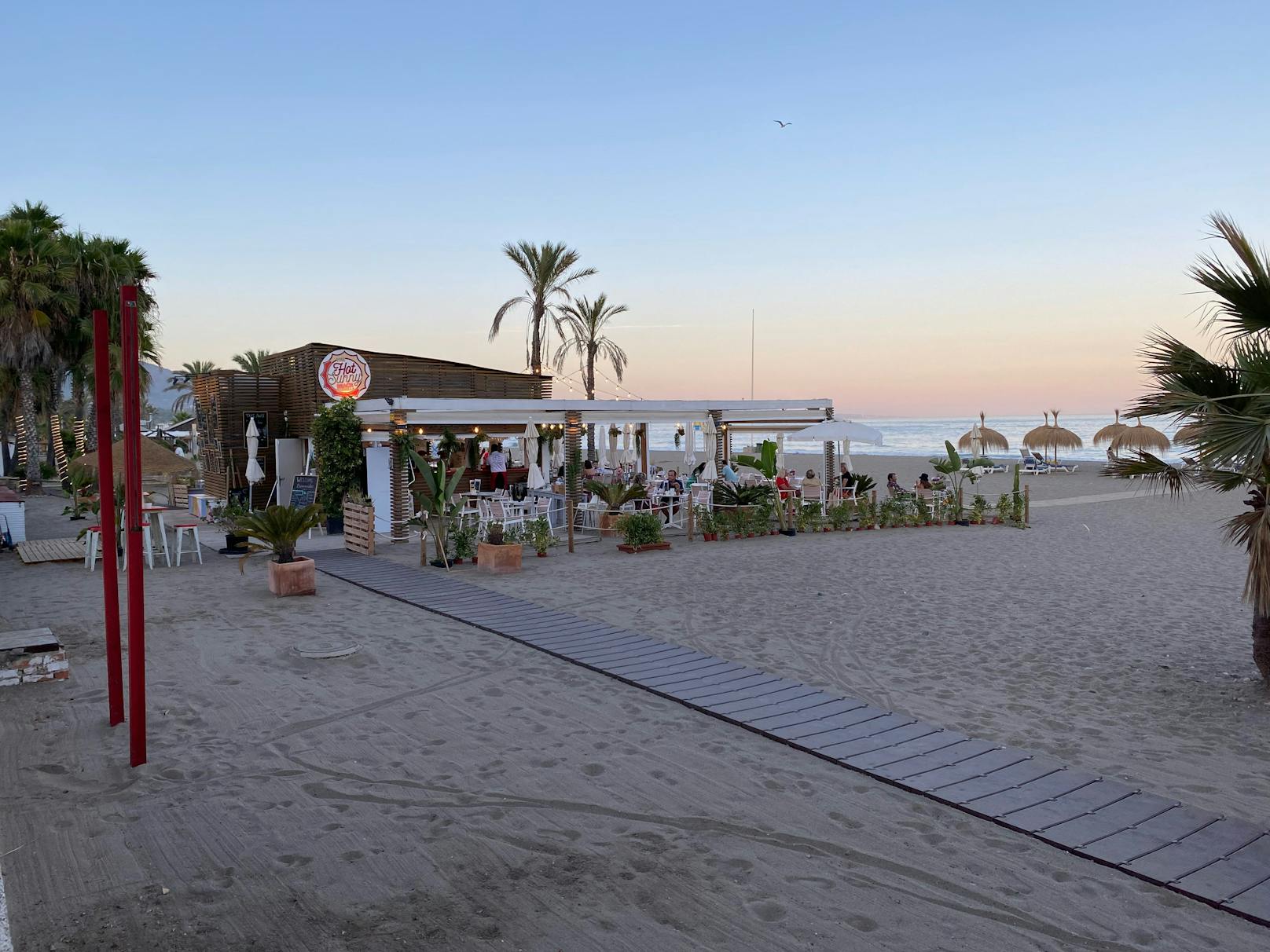Der Vorfall ereignete sich in einem bekannten Beach Club in Marbella. Symbolbild. 