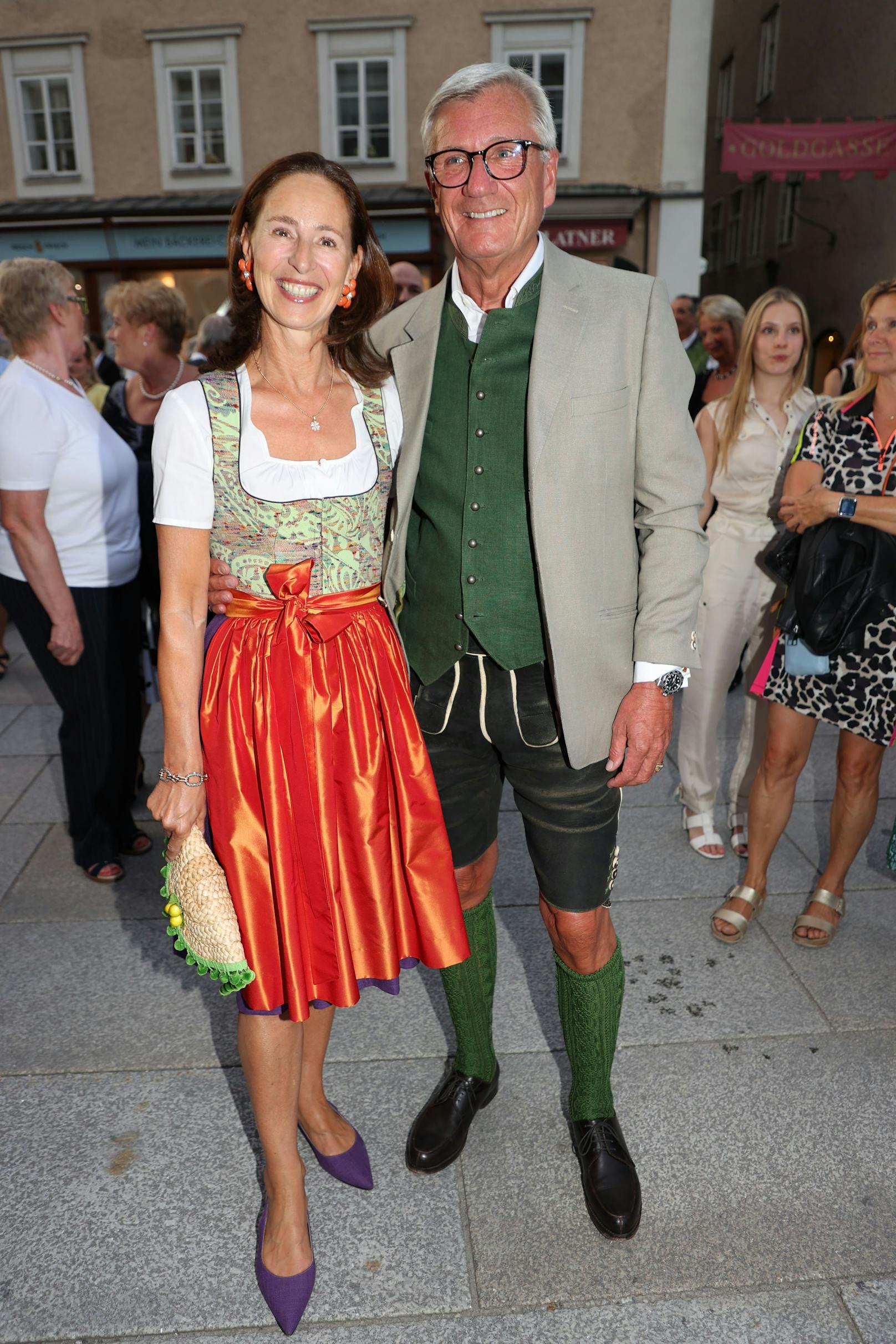 Bürgermeister Harald Preuner mit Ehefrau Alexandra.