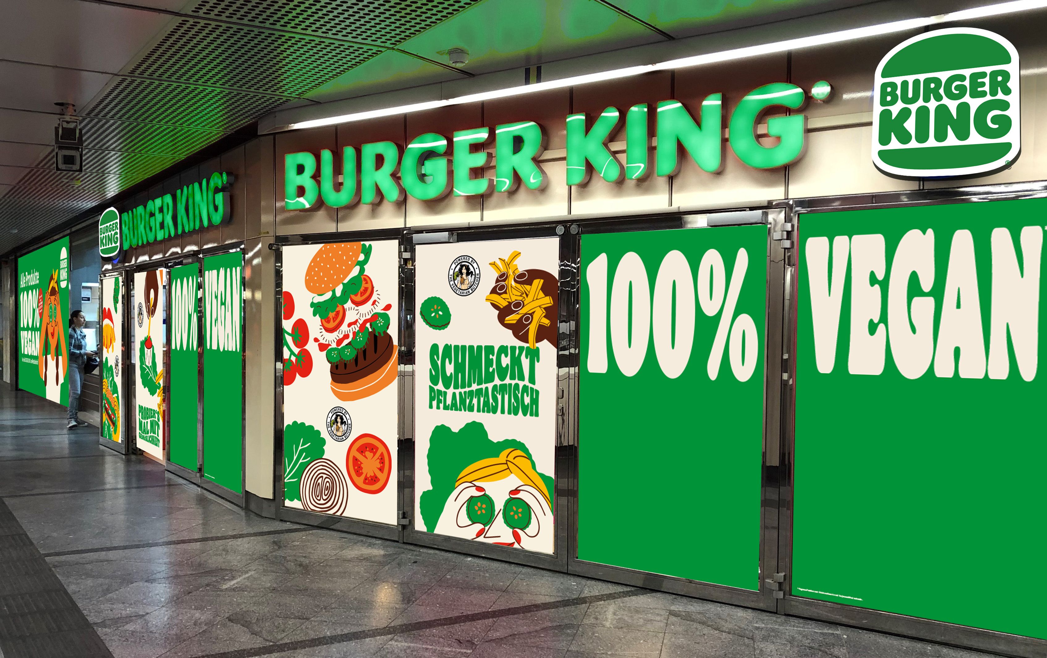 Ab Dienstag gibt es vegane Köstlichkeiten bei Burger King! Alles 100% vegan.