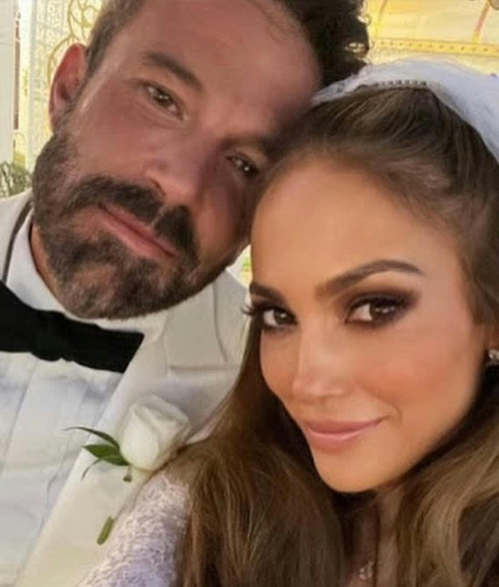 Sie sehen so glücklich aus: Jennifer Lopez und Ben Affleck haben am 16. Juli 2022 in Las Vegas geheiratet.