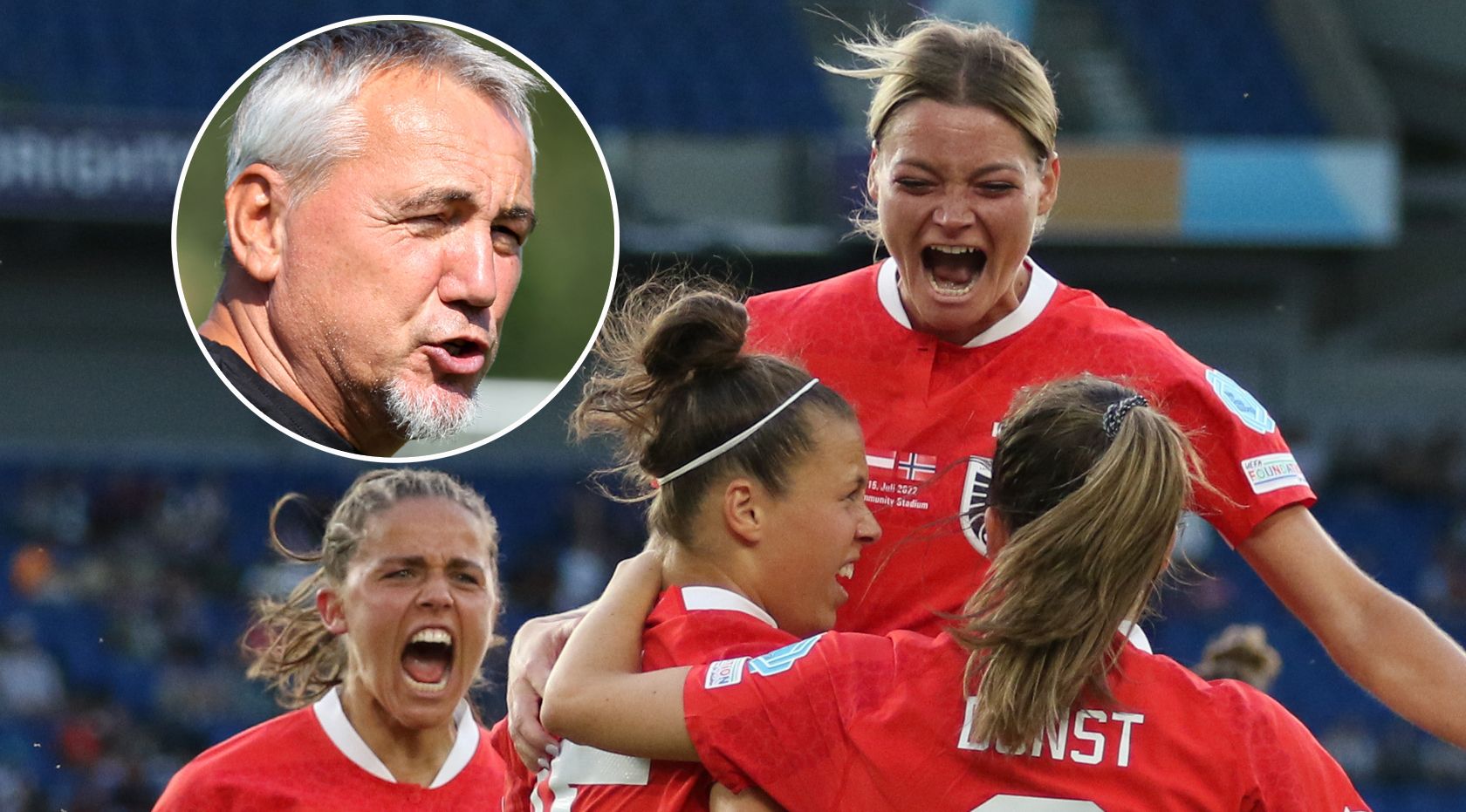 Peter Pacult (l.) im "Heute"-Talk über die ÖFB-Damen