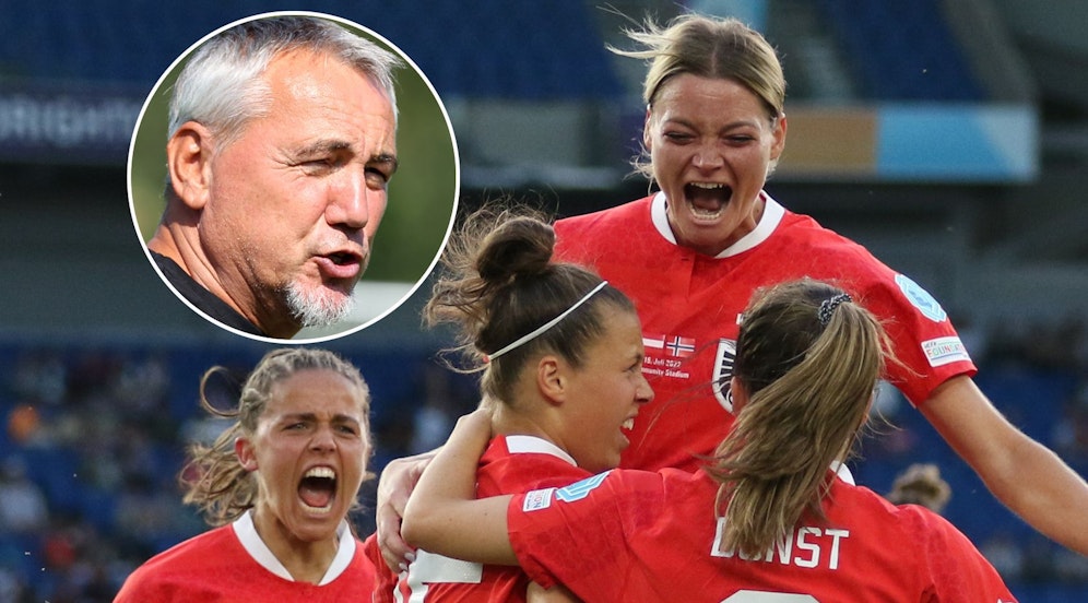 Peter Pacult (l.) im 