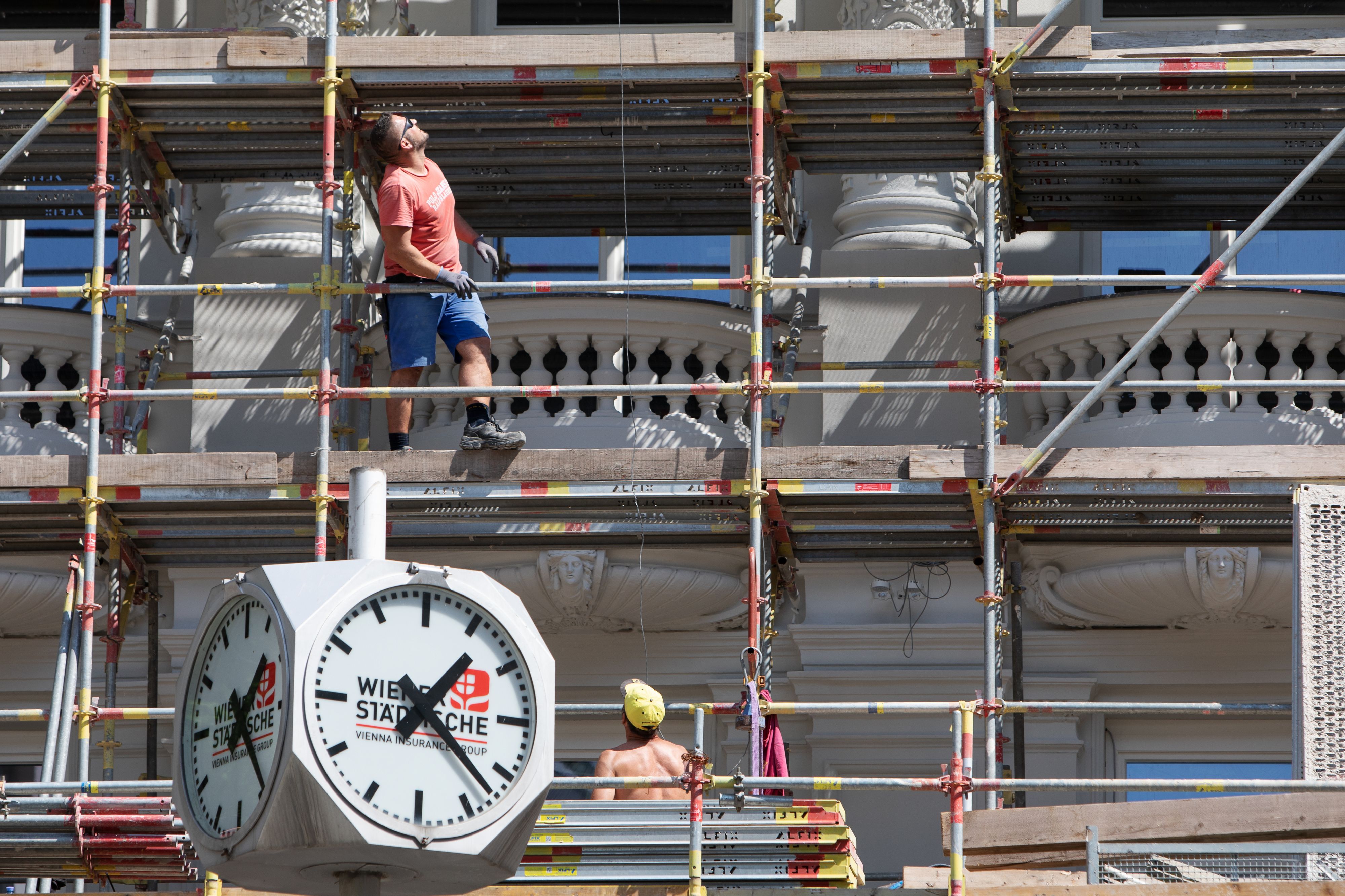 Auf einer Wiener Baustelle kam es zu dem Vorfall (Symbolbild)