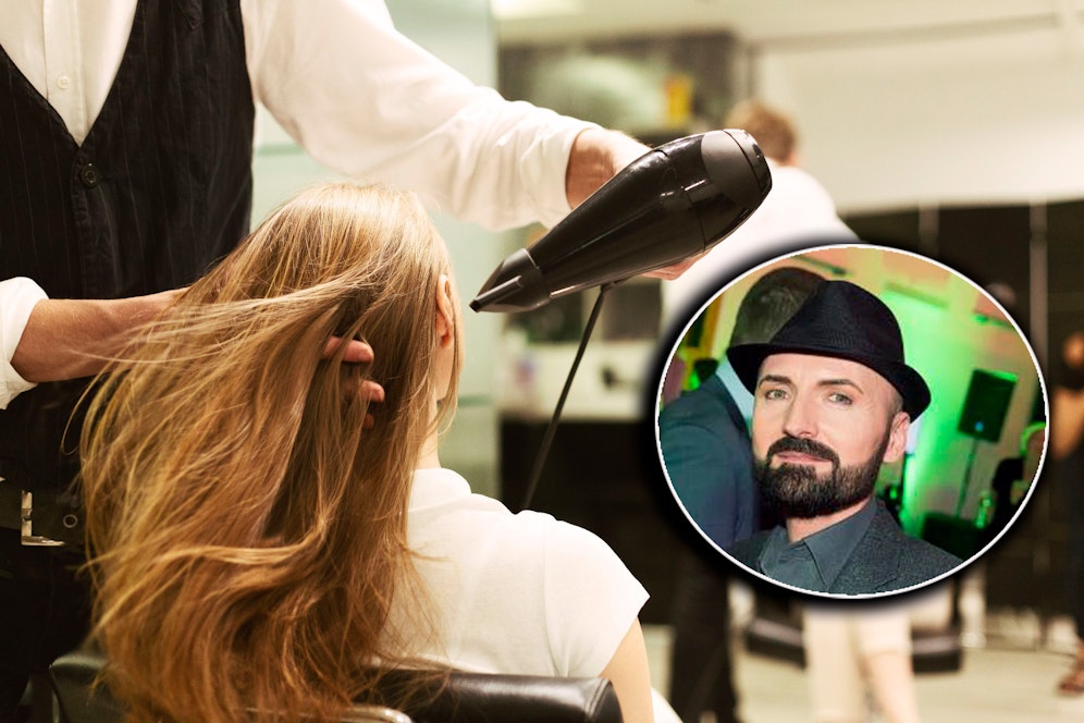 Friseur Ralph Thornbird hat 46 Bewerber zum Gespräch geladen, doch kein einziger tauchte auf.