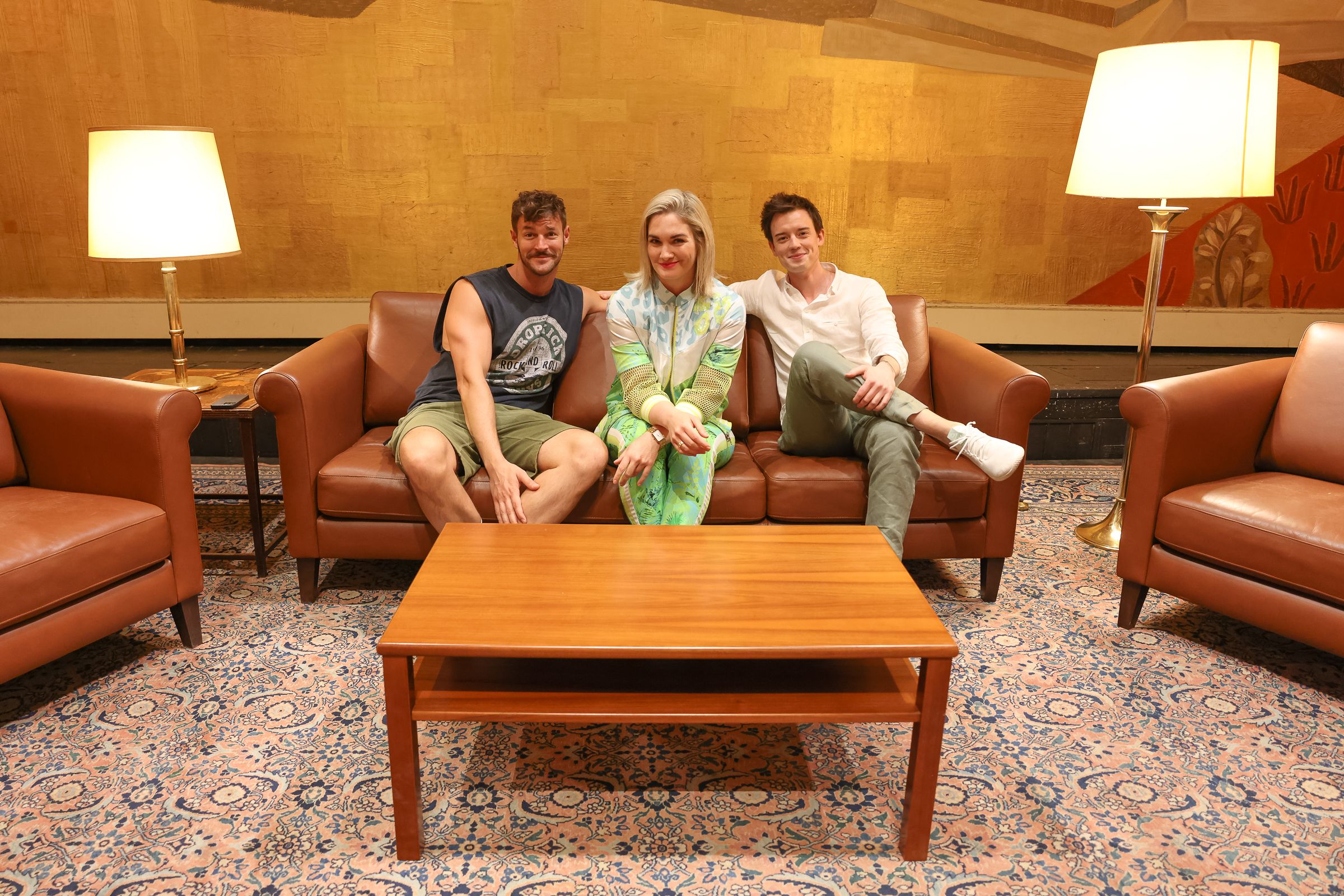 Paul Pizzera, Gabi Hiller und Philipp Hansa 