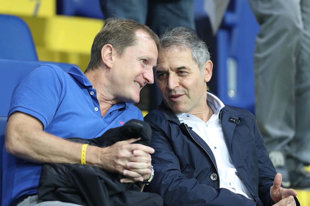 Langjähriges Gespann: Thomas Janeschitz (l.) und Marcel Koller