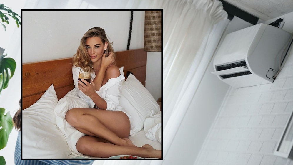 Weil es in ihrer Dachgeschoßwohnung zu heiß wurde, zog die 31-Jährige Verena in ein Luxushotel.