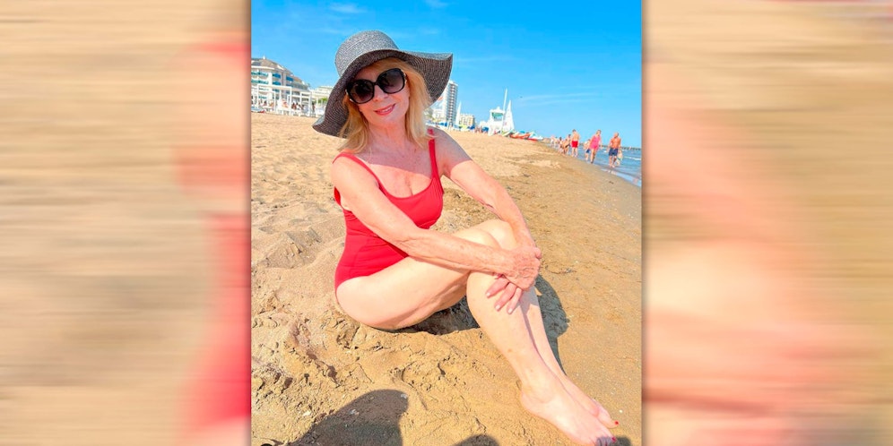 Gerda Rogers sonnt sich in Italien.