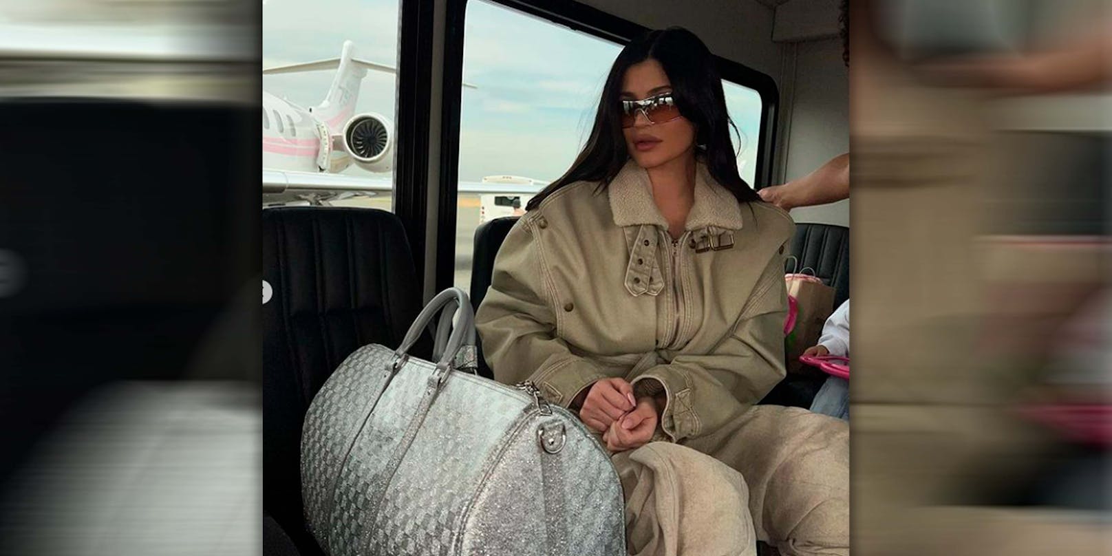 Kylie Jenner liebt es zu fliegen. Egal wie weit... oder wie kurz.