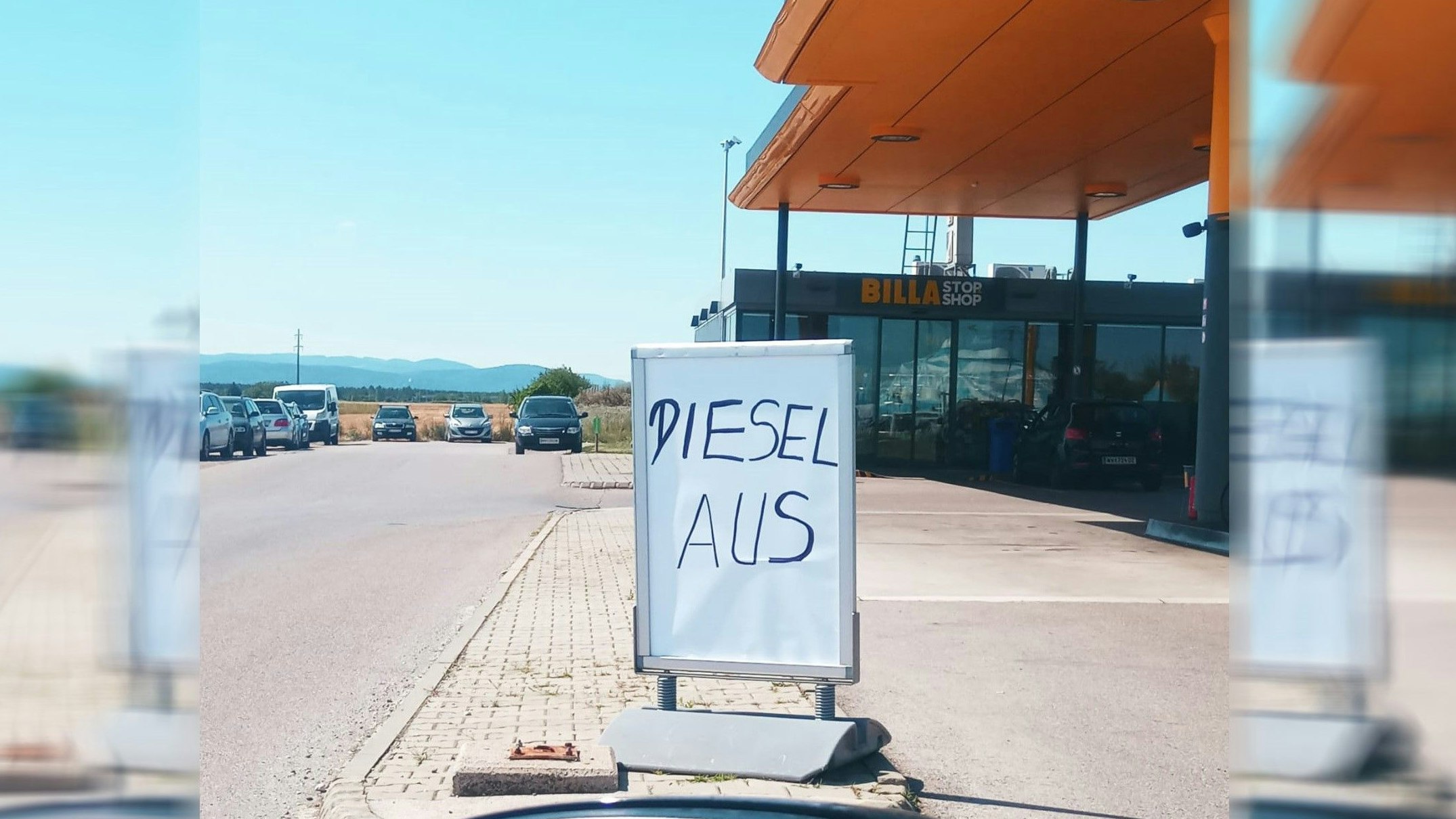 Diesel aus in Wiener Neustadt
