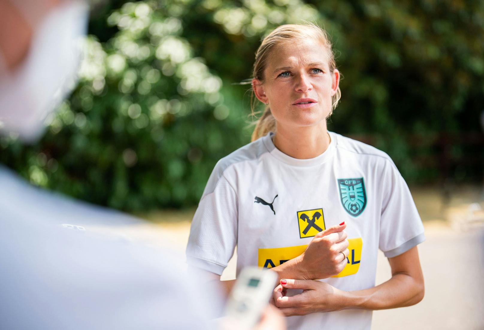 Carina Wenninger wurde aus der WhatsApp-Gruppe des Bayern-Frauenteams gelöscht. 
