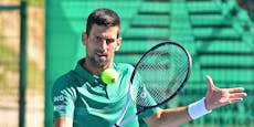 Sensationsstart? Ungeimpfter Djokovic auf US-Open-Liste
