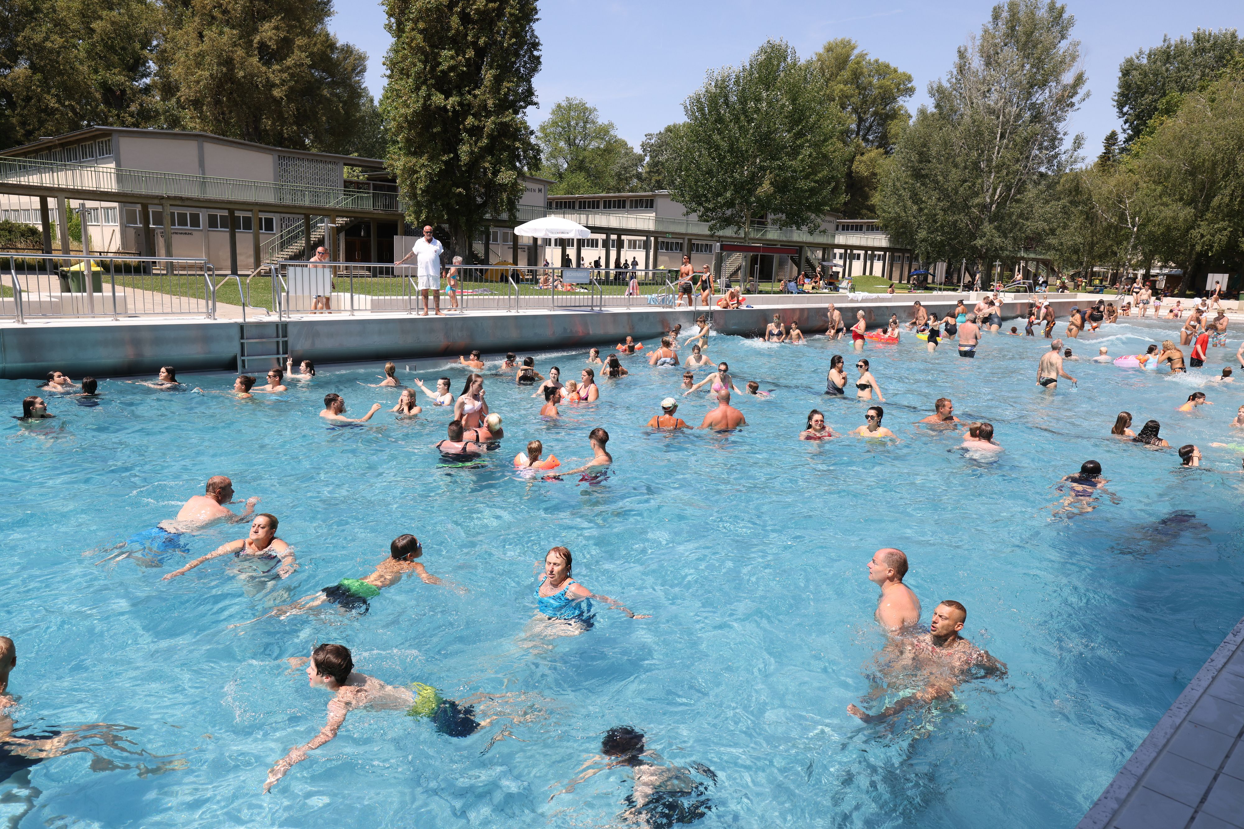 Hotspot für Freibad-Liebhaber, das Gänsehäufl