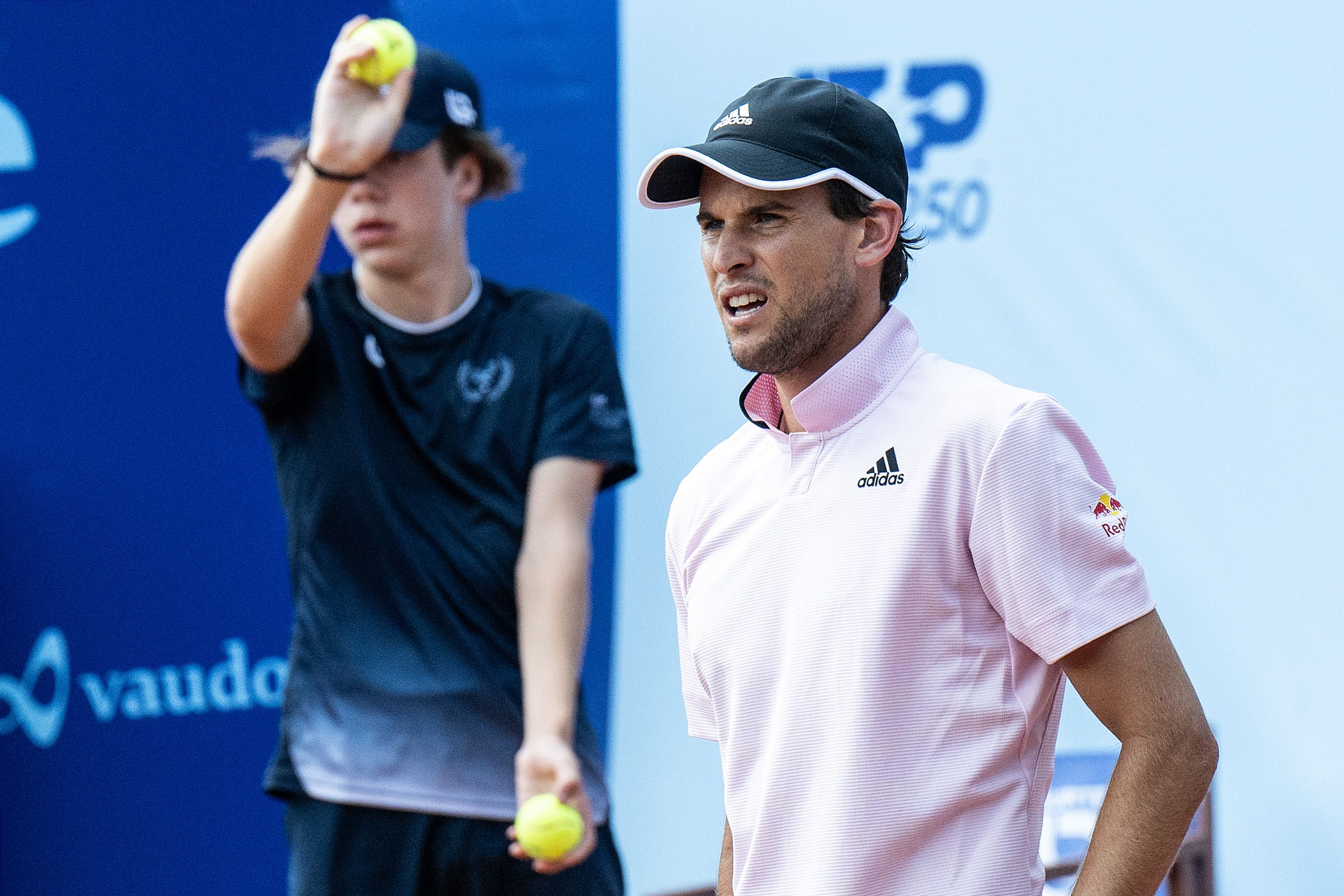 Dominic Thiem muss auf seinen Zweitrunden-Auftritt in Gstaad warten. 