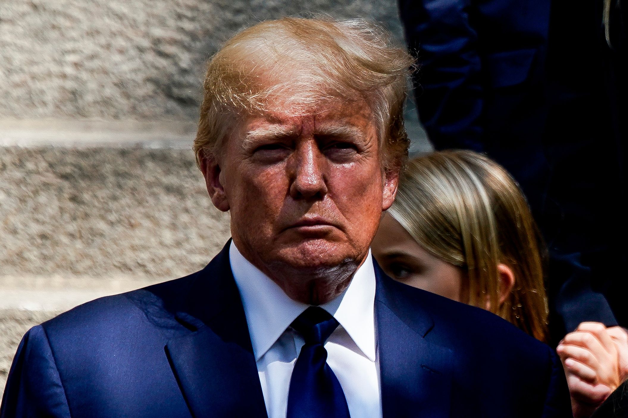 Der Ex der New Yorker High Society-Lady wirkt traurig. 