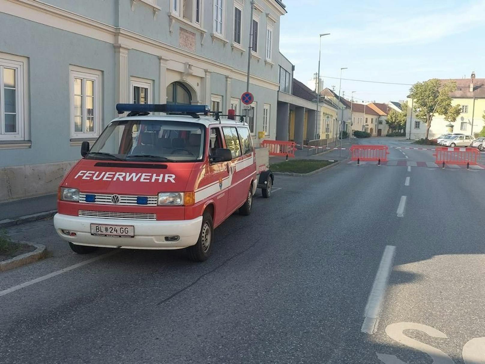 Die Feuerwehr Mannersdorf-Leithagebirge war im Einsatz.