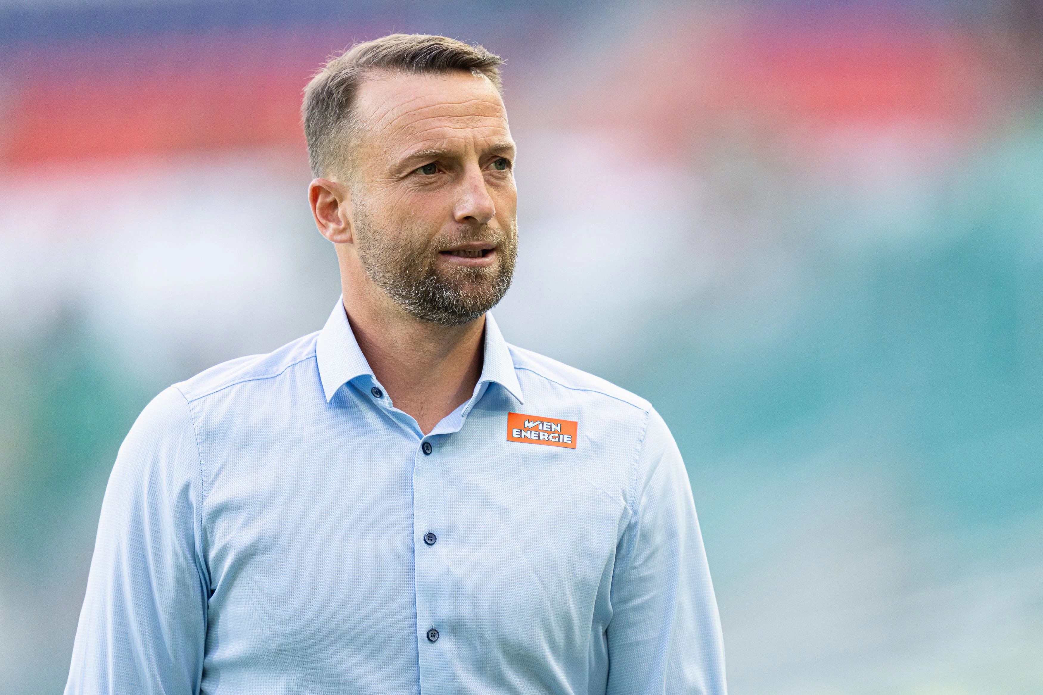Rapid-Coach Ferdinand Feldhofer war mit dem Spiel gegen Lechia Gdansk durchaus zufrieden. 
