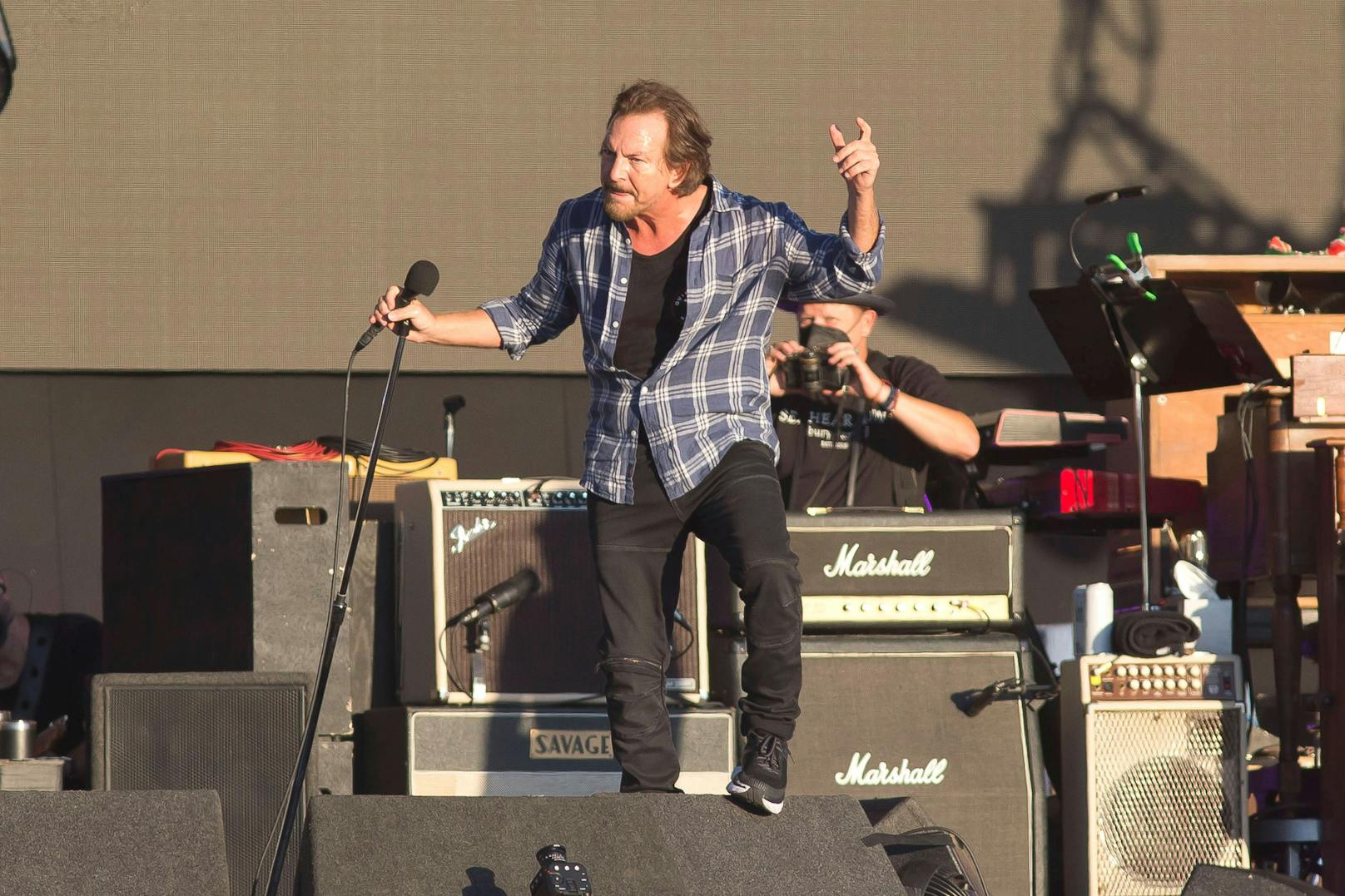 Pearl Jam sollten eigentlich gestern in der Wiener Stadthalle auftreten.