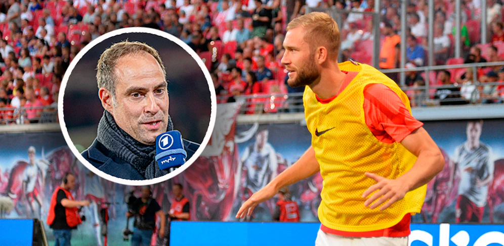 Leipzig-Vorstand Oliver Mintzlaff geht auf die Bayern los. 