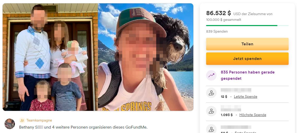 Die Familie des getöteten David S. (l.) in glücklicheren Zeiten. Seine Schwester Christina (r.).