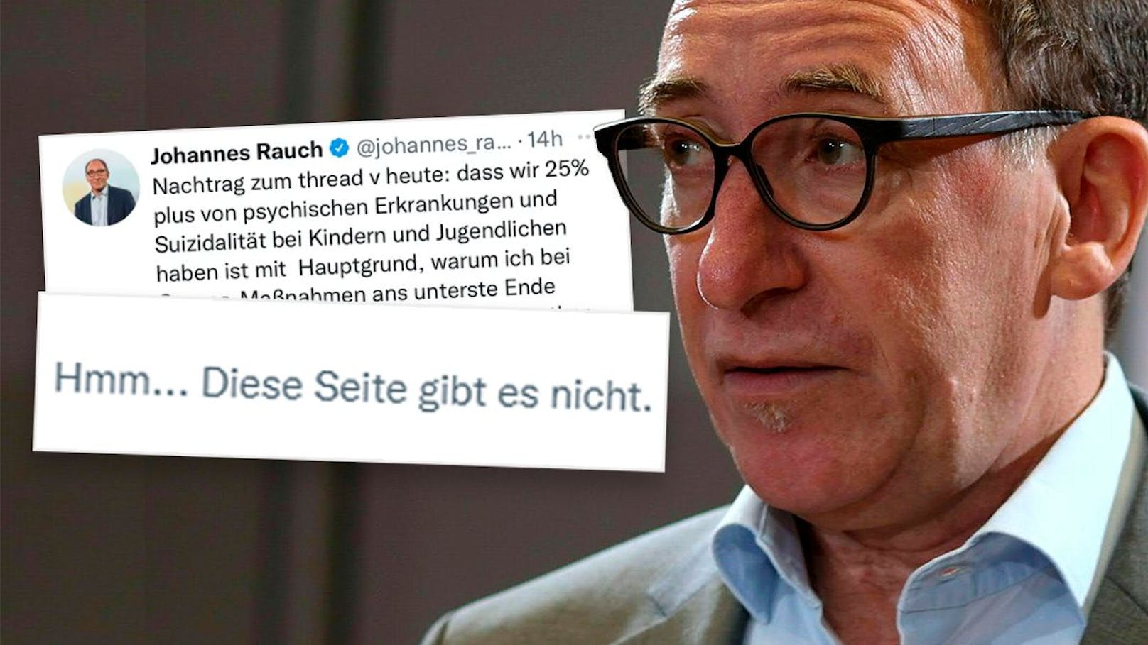 Johannes Rauch platzte auf Twitter der Kragen, später löschte er auch einige Wut-Beiträge.