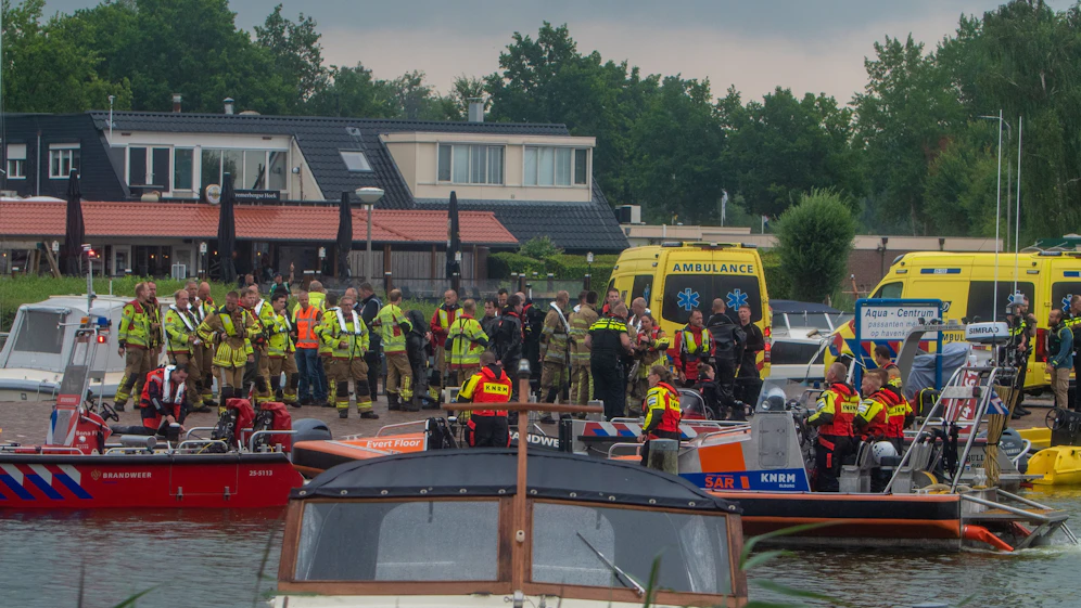 Die Rettungskräfte waren mit einem Großaufgebot vor Ort.