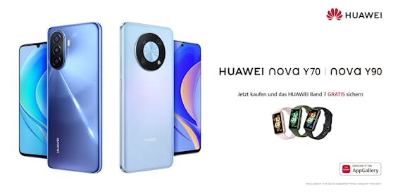 Die neue Huawei nova Y Serie bringt Fashion und Technologie zusammen – ab sofort in Österreich verfügbar.
